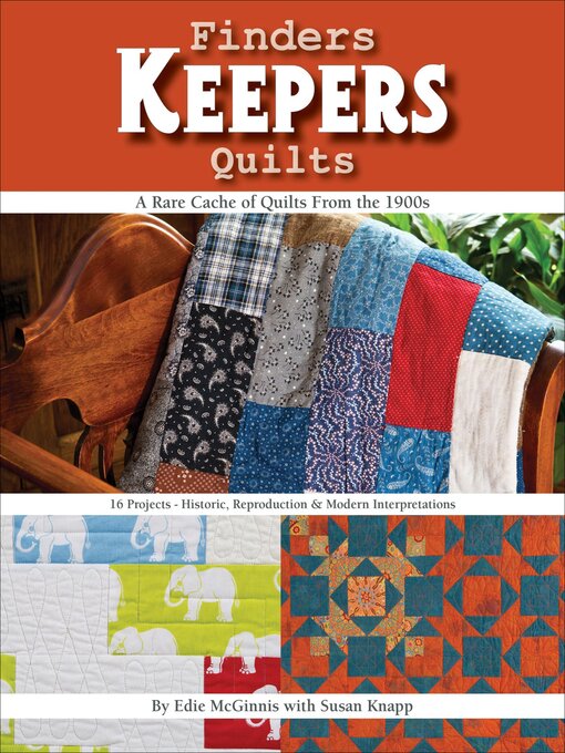 Title details for Finders Keepers Quilts by Edie McGinnis - Available